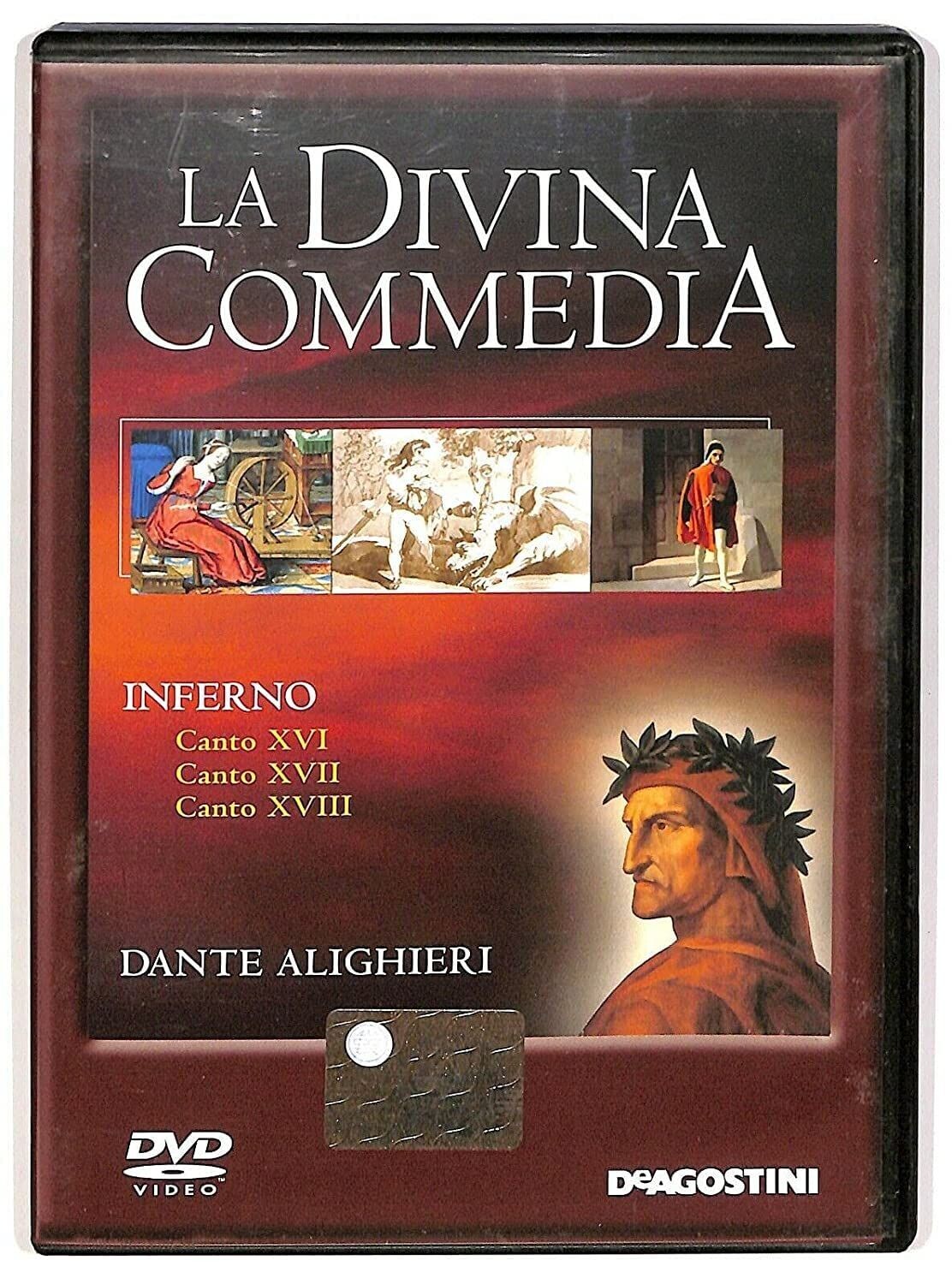TeknoFilm - DVD – LA DIVINA COMMEDIA Vol. 06 - Dante Alighieri - INFERNO CANTO XV - XVII - XVIII (2004) - DE AGOSTINI