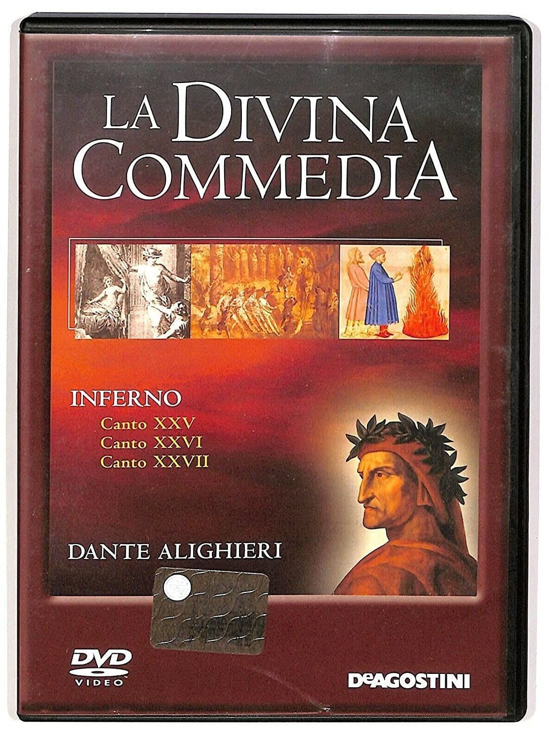 TeknoFilm - DVD – LA DIVINA COMMEDIA Vol. 09 - Dante Alighieri - INFERNO CANTO XXV - XXVI - XXVII (2005) - DE AGOSTINI