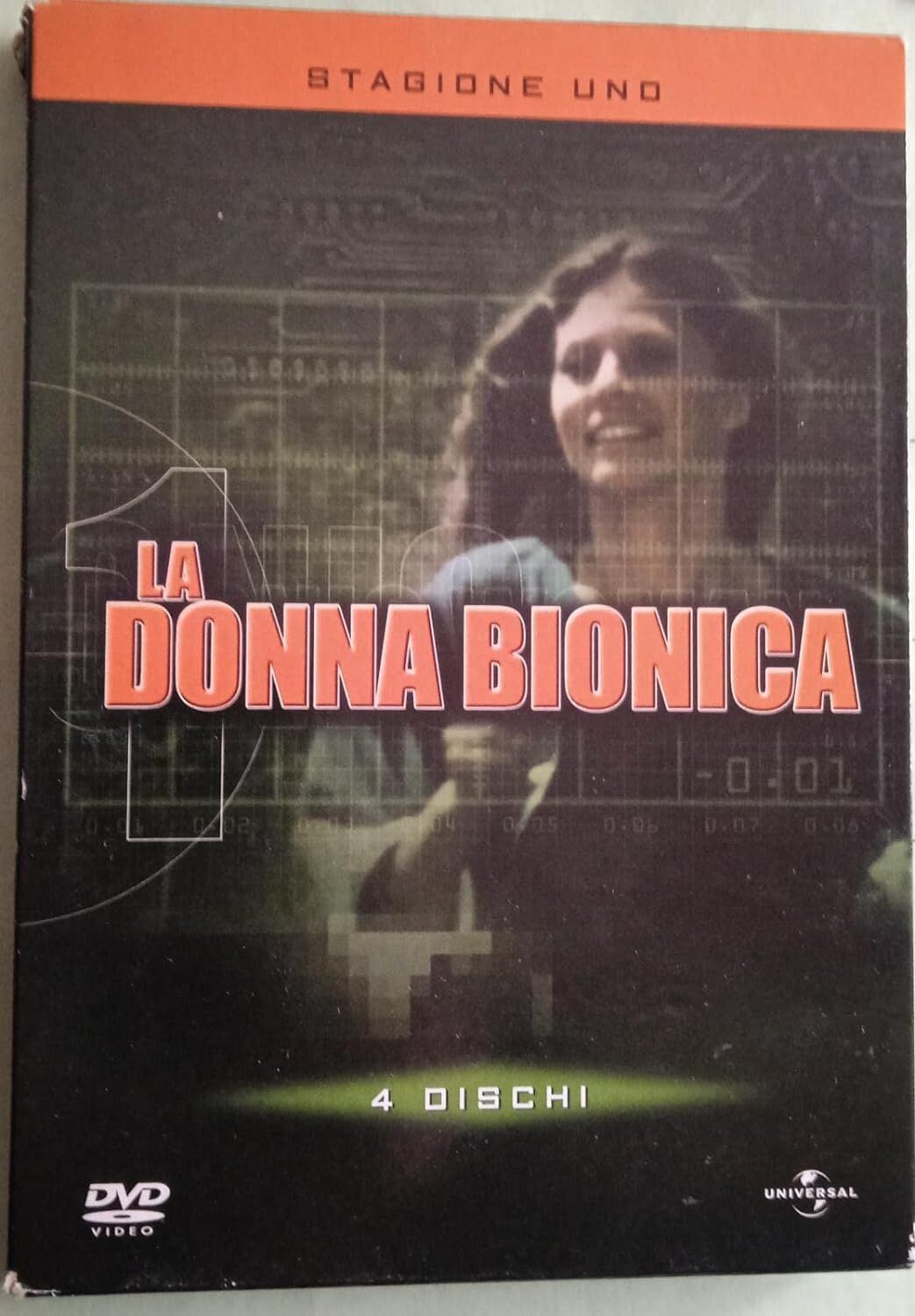 TeknoFilm - 4 DVD - LA DONNA BIONICA - Stagione 1 di Kenny Johnson (1976) - UNIVERSAL