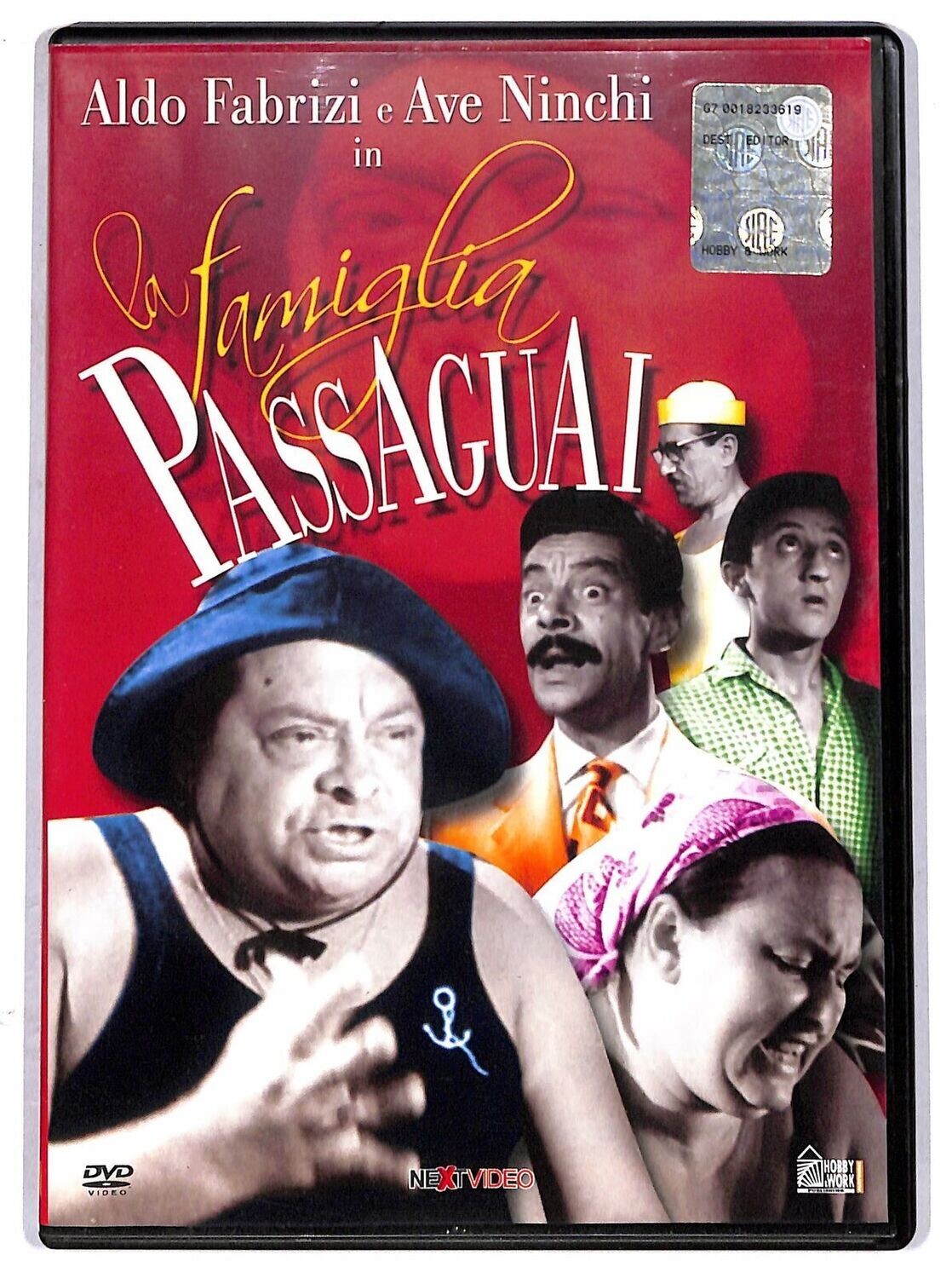 TeknoFilm - DVD – LA FAMIGLIA PASSAGUAI  di Aldo Fabrizi (1951) - HOBBY & WORK