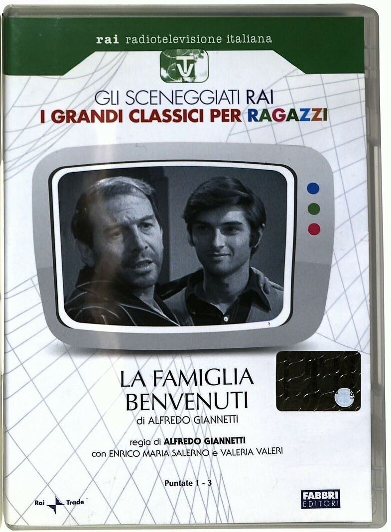TeknoFilm - DVD – LA FAMIGLIA BENVENUTI Puntate 1-3 di Alfredo Giannetti (1968) - IL MESSAGGERO