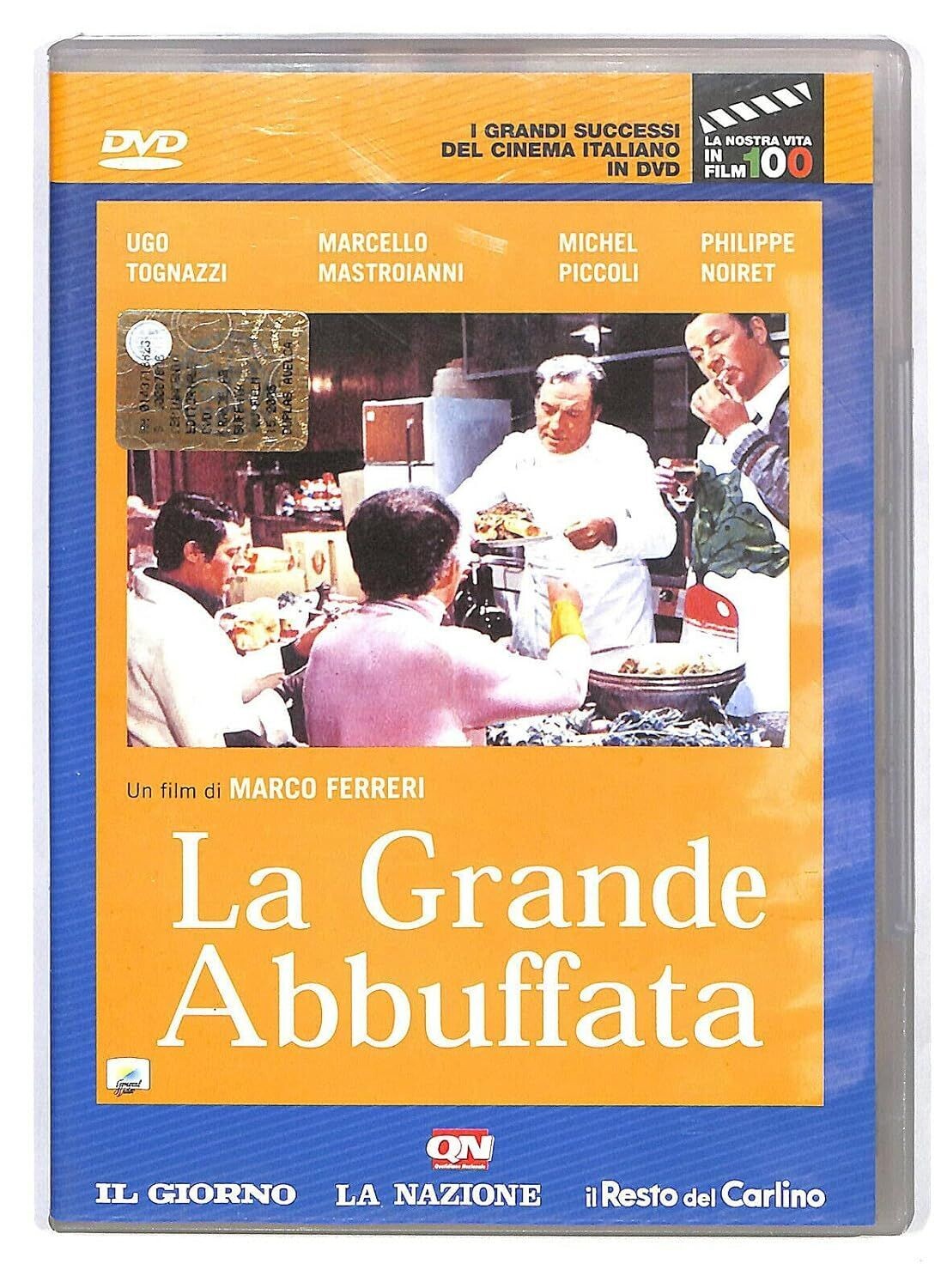 TeknoFilm - DVD – LA GRANDE ABBUFFATA di Marco Ferreri (1973) - IL MESSAGGERO