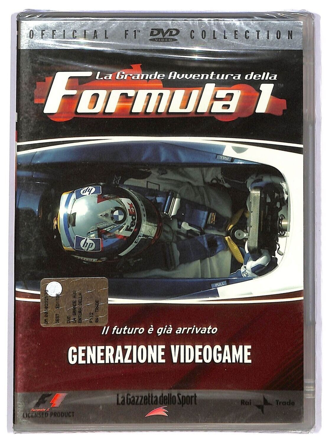 TeknoFilm - DVD – LA GRANDE AVVENTURA DELLA FORMULA 1 Vol. 12 - GENERAZIONE VIDEOGAME (2007) - GAZZETTA DELLO SPORT