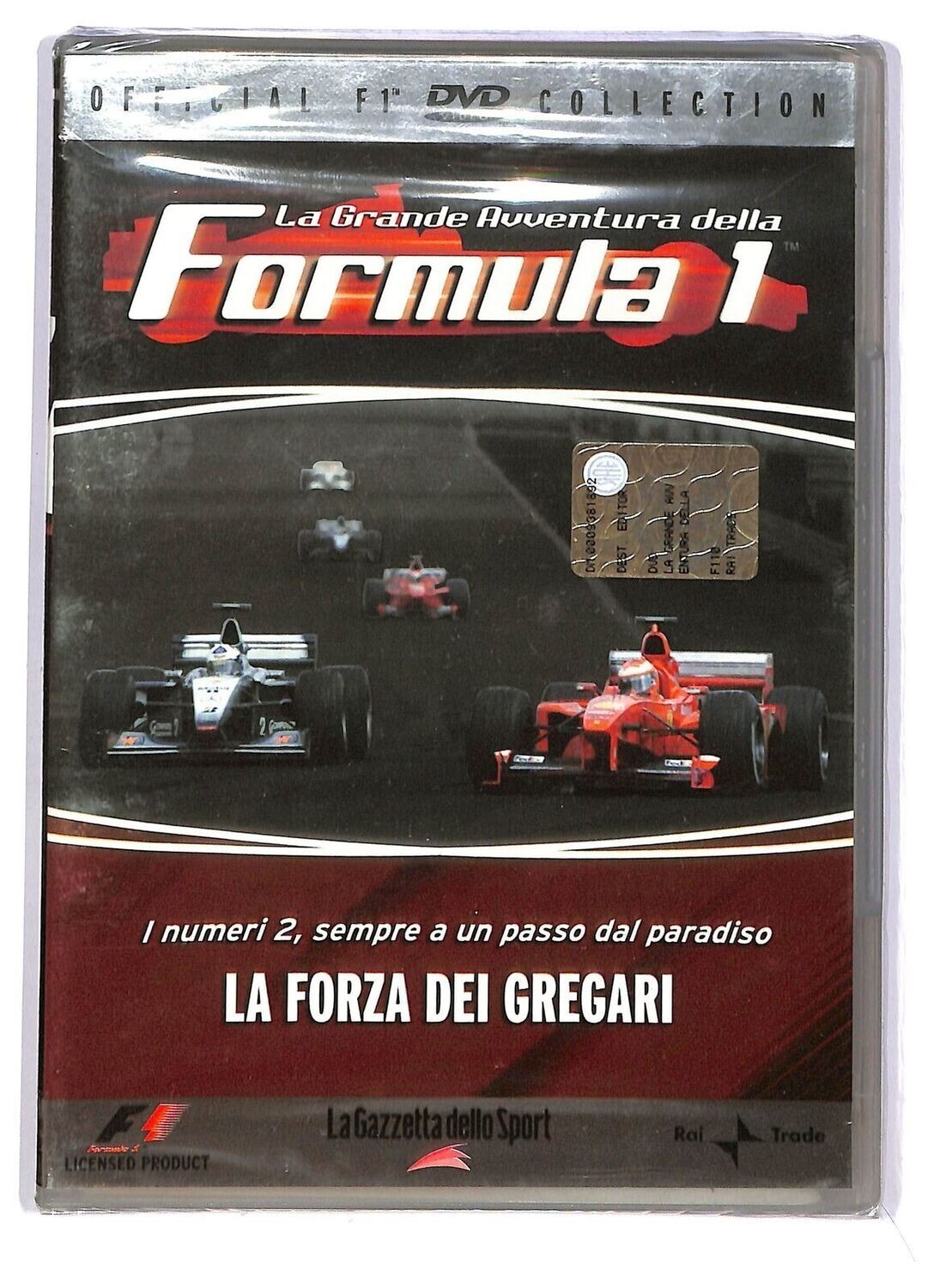 TeknoFilm - DVD – LA GRANDE AVVENTURA DELLA FORMULA 1 Vol. 10 - LA FORZA DEI GREGARI (2007) - GAZZETTA DELLO SPORT