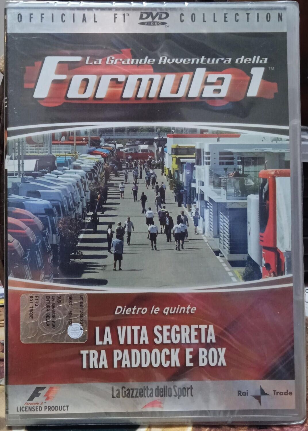 TeknoFilm - DVD – LA GRANDE AVVENTURA DELLA FORMULA 1 Vol. 13 - LA VITA SEGRETA TRA PADDOK E BOX (2007) - GAZZETTA DELLO SPORT