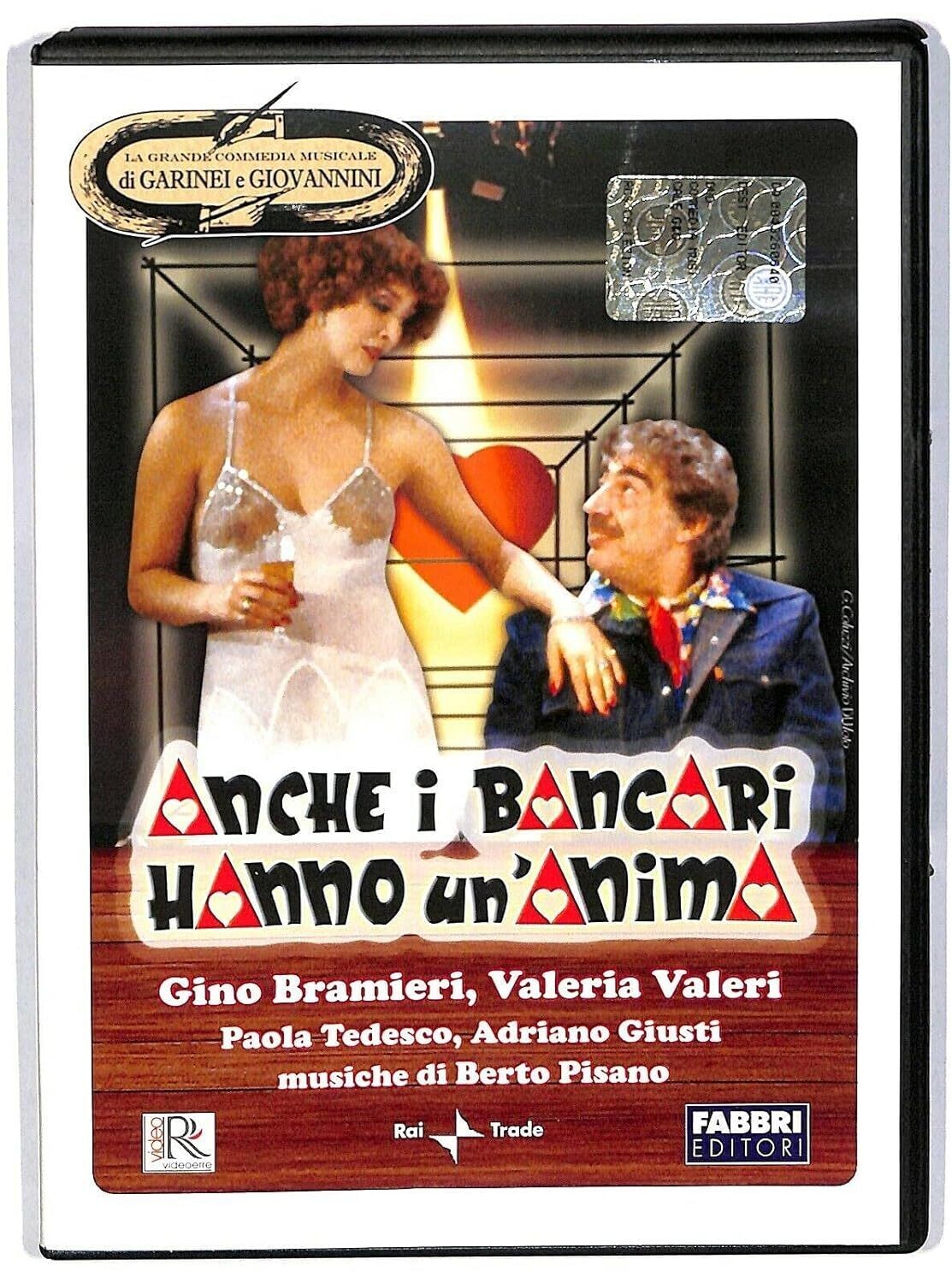 TeknoFilm - DVD - La grande commedia musicale Garinei & Giovannini - ANCHE I BANCARI HANNO UN'ANIMA di Gino Landi (1979) - FABBRI EDITORI