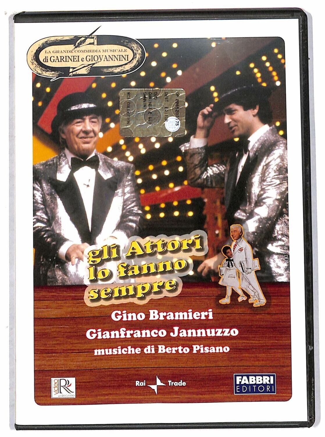 TeknoFilm - DVD - La grande commedia musicale Garinei & Giovannini - GLI ATTORI LO FANNO SEMPRE di Gino Landi (1991) - FABBRI EDITORI
