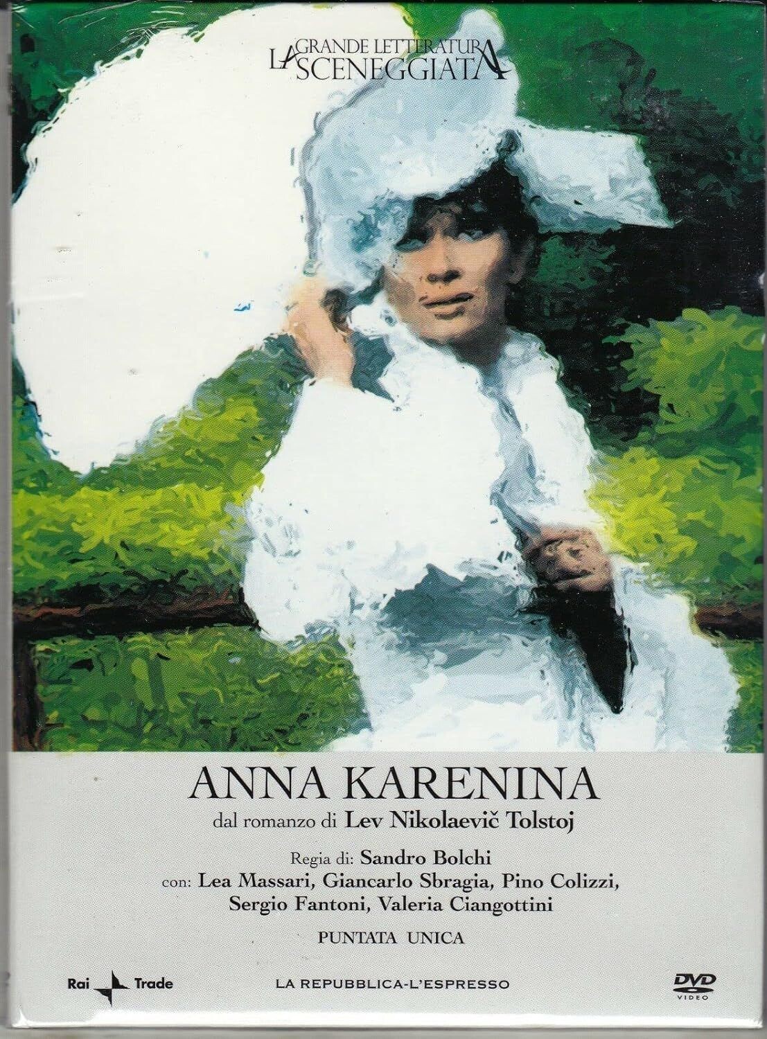 TeknoFilm - 2 DVD – ANNA KARENINA di Sandro Bolchi (1974) - REPUBBLICA/L'ESPRESSO