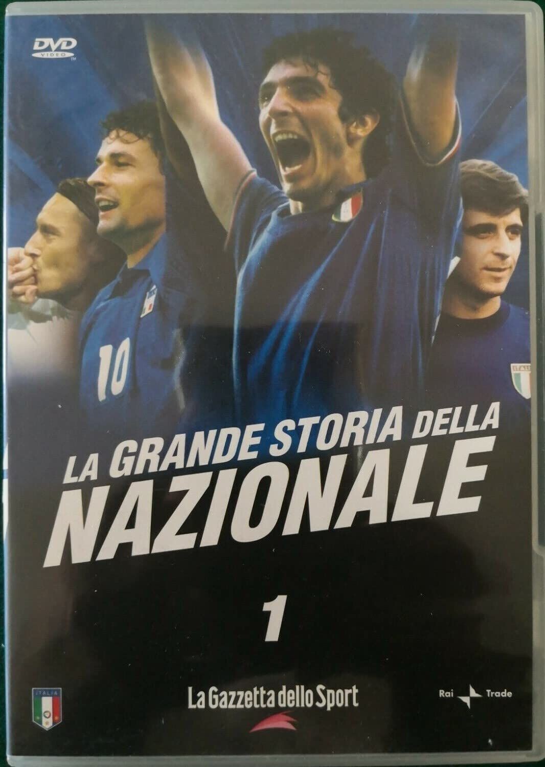 TeknoFilm – DVD - LA GRANDE STORIA DELLA NAZIONALE Vol. 01 (2006) - GAZZETTA DELLO SPORT