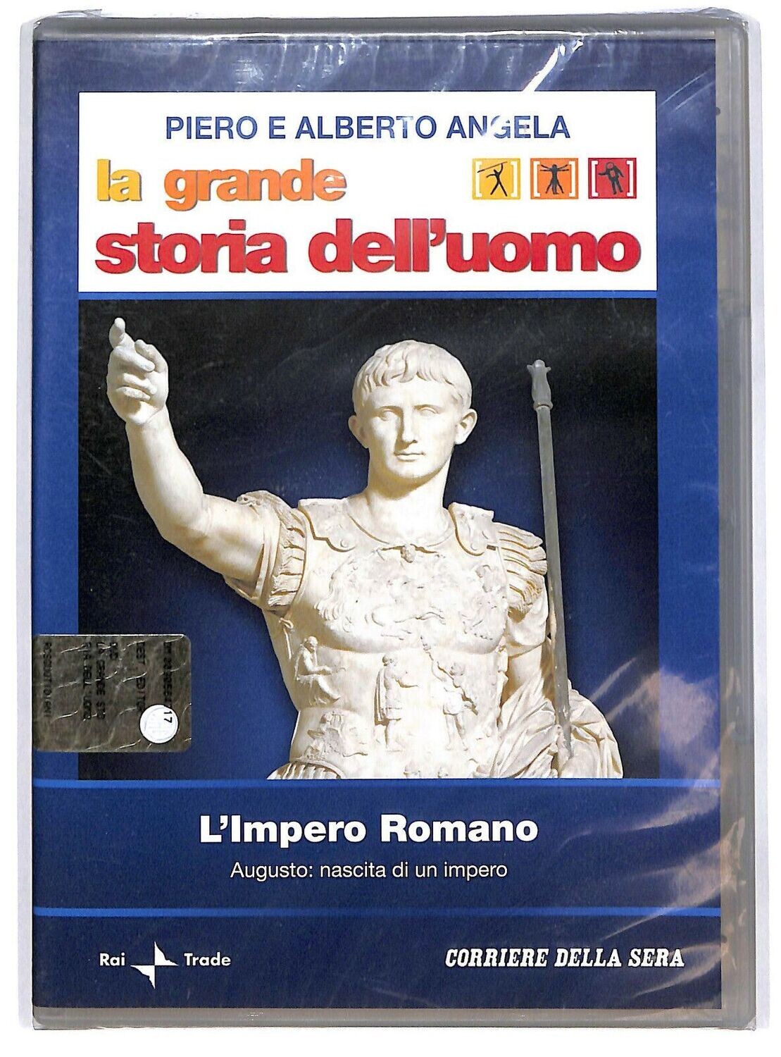TeknoFilm – DVD - Piero Angela presenta: La grande storia dell'uomo N° 05 -  L'IMPERO ROMANO (2008) - CORRIERE DELLA SERA