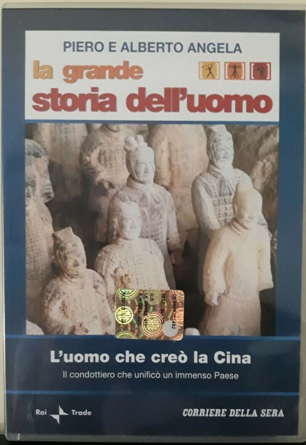 TeknoFilm - DVD - Piero Angela presenta: La grande storia dell'uomo N° 08 - L'UOMO CHE CREO' LA CINA (2008) - CORRIERE DELLA SERA