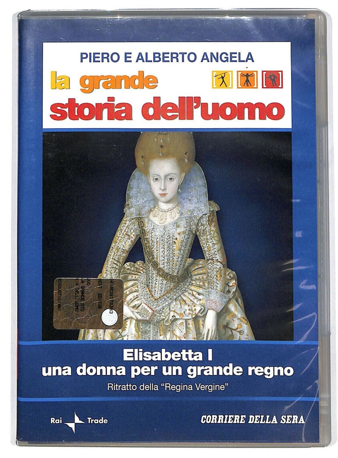 TeknoFilm – DVD – Piero angela presenta La grande storia dell'uomo N°  20 - ELISABETTA I: UNA DONNA PER UN GRANDE REGNO (2008) - CORRIERE DELLA SERA