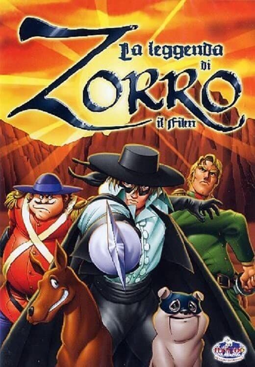 TeknoFilm – DVD – LA LEGGENDA DI ZORRO - IL FILM di Minoguti (1993) - MHE