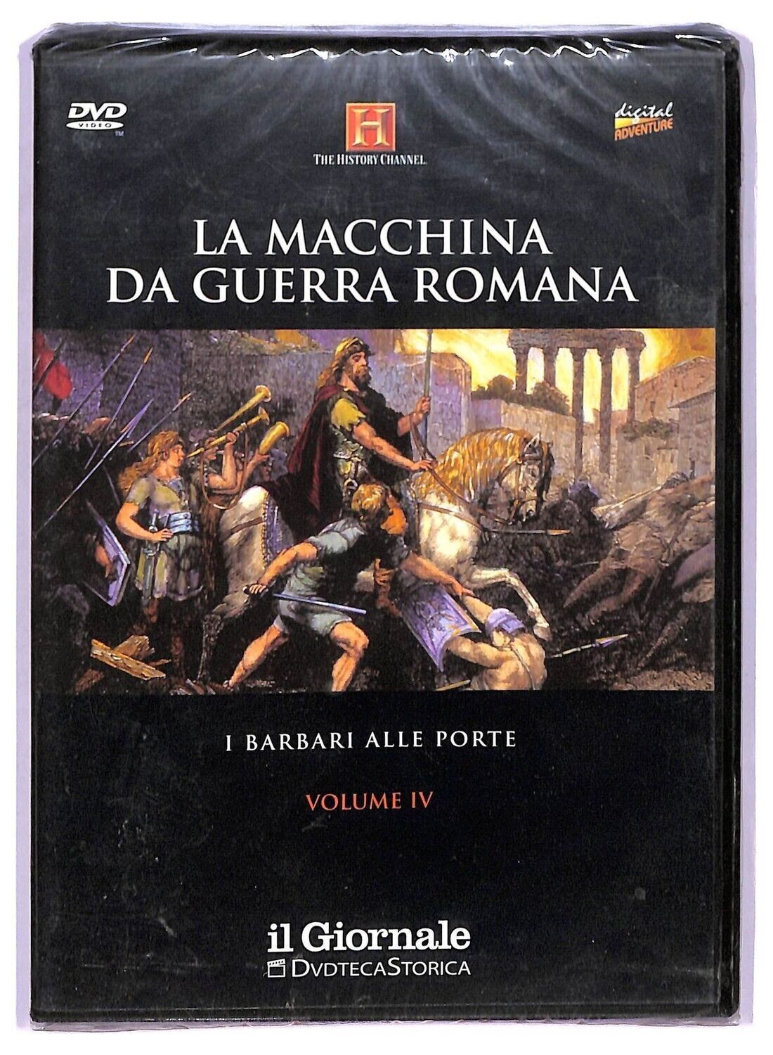 TeknoFilm – DVD – LA MACCHINA DA GUERRA ROMANA Vol. 04 - I BARBARI ALLE PORTE (2004) - IL GIORNALE