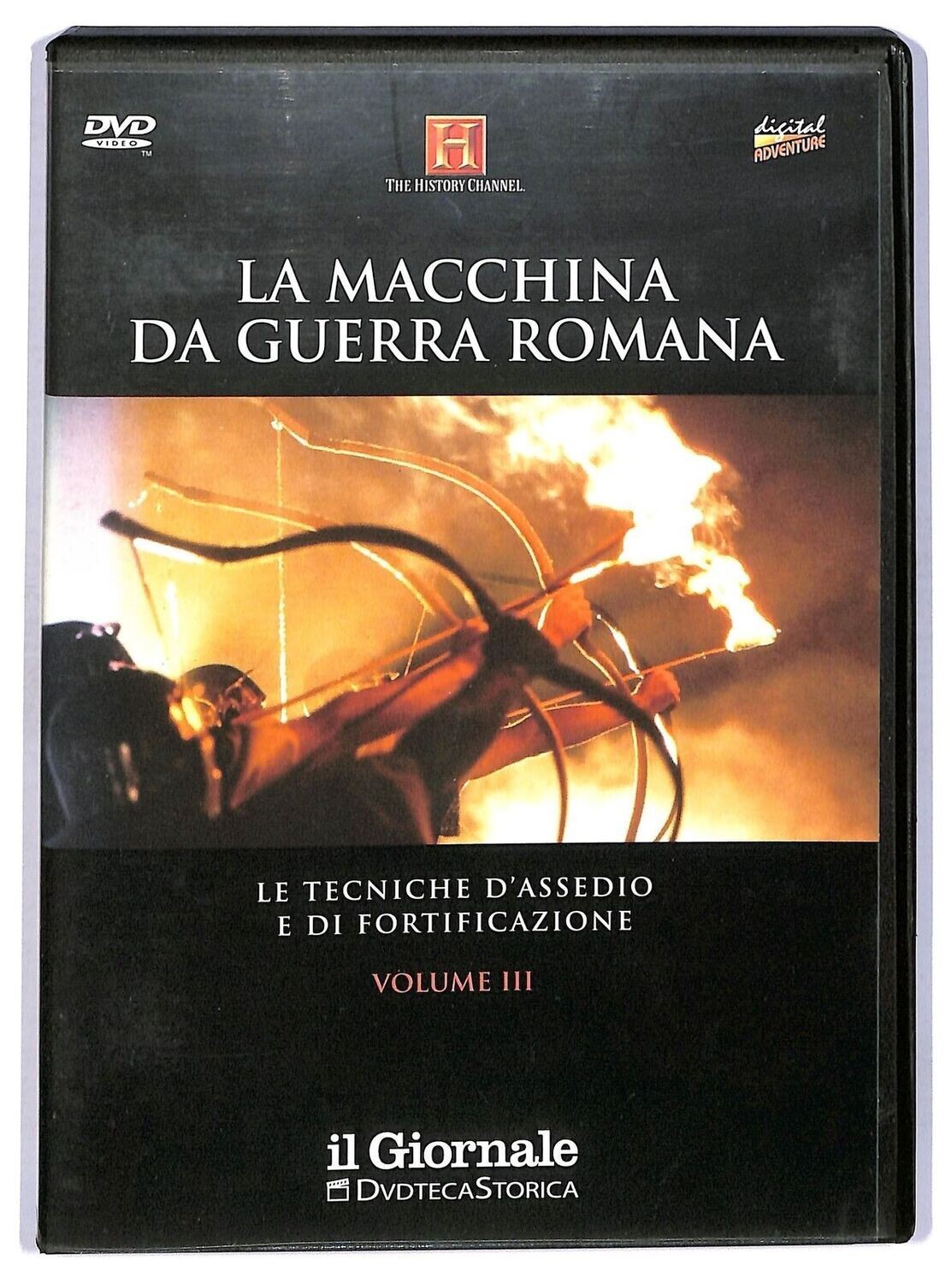 TeknoFilm – DVD – LA MACCHINA DA GUERRA ROMANA Vol. 03 - LE TECHICHE DI ASSEDIO E FORTIFICAZIONE (2004) - IL GIORNALE