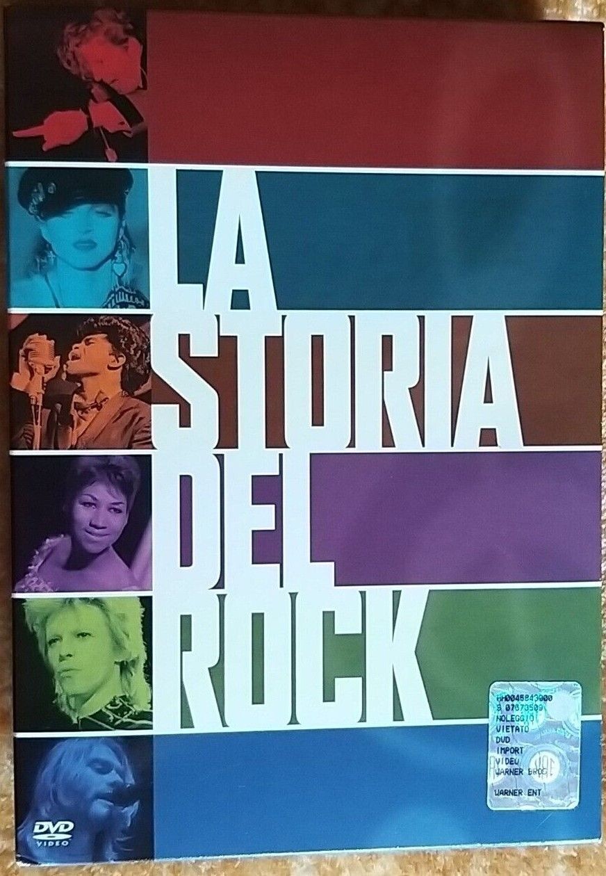 TeknoFilm - 5 DVD (Lingua Inglese Sub. ITA - Opera completa) - LA STORIA DEL ROCK  (1995) - WARNER BROS