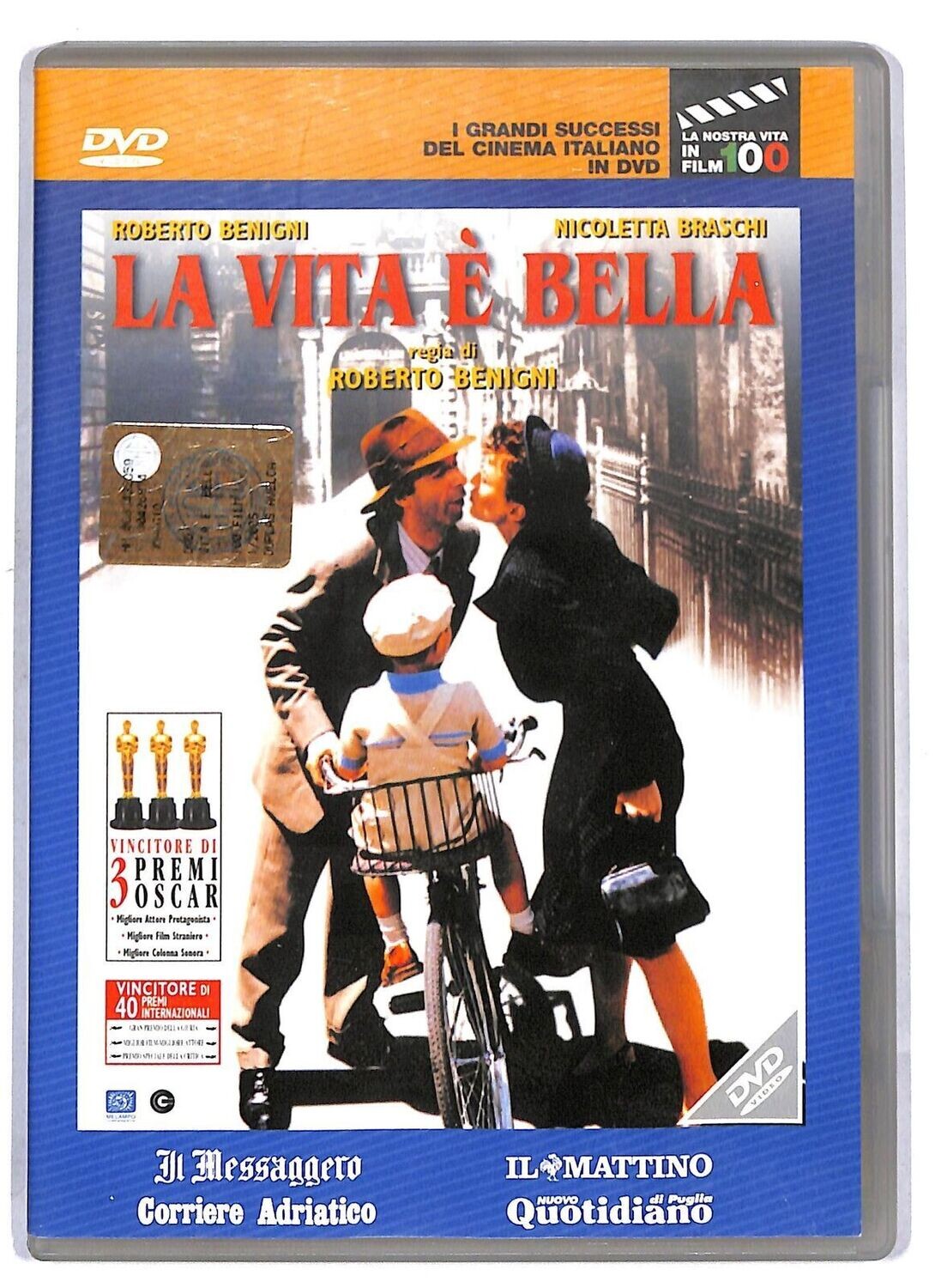 TeknoFilm – DVD – LA VITA E' BELLA di Roberto Benigni (1997) - IL MESSAGGERO