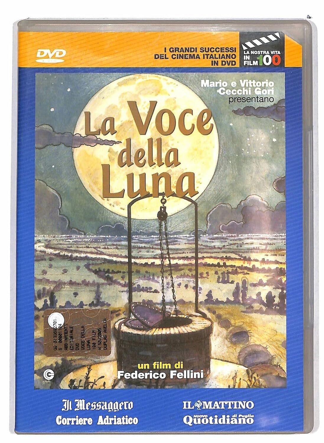 TeknoFilm – DVD – LA VOCE DELLA LUNA di Federico Fellini (1990) - IL MESSAGGERO