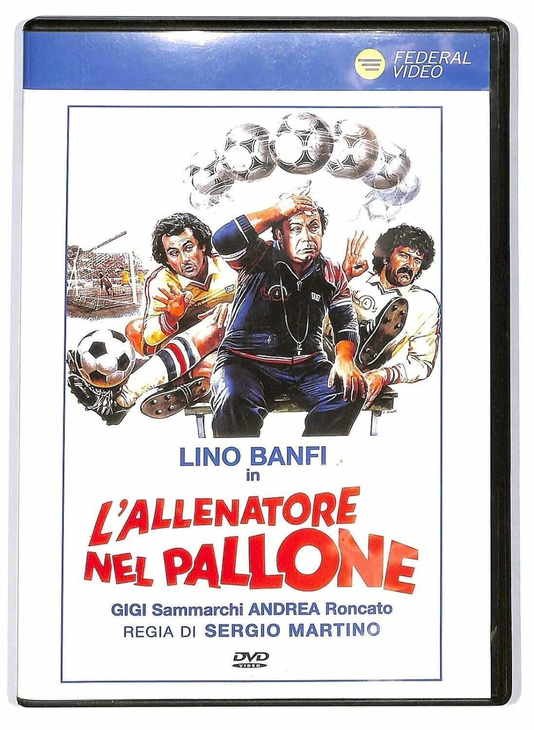 TeknoFilm – DVD - L'ALLENATORE NEL PALLONE di Sergio Martino (1984) - FEDERAL VIDEO