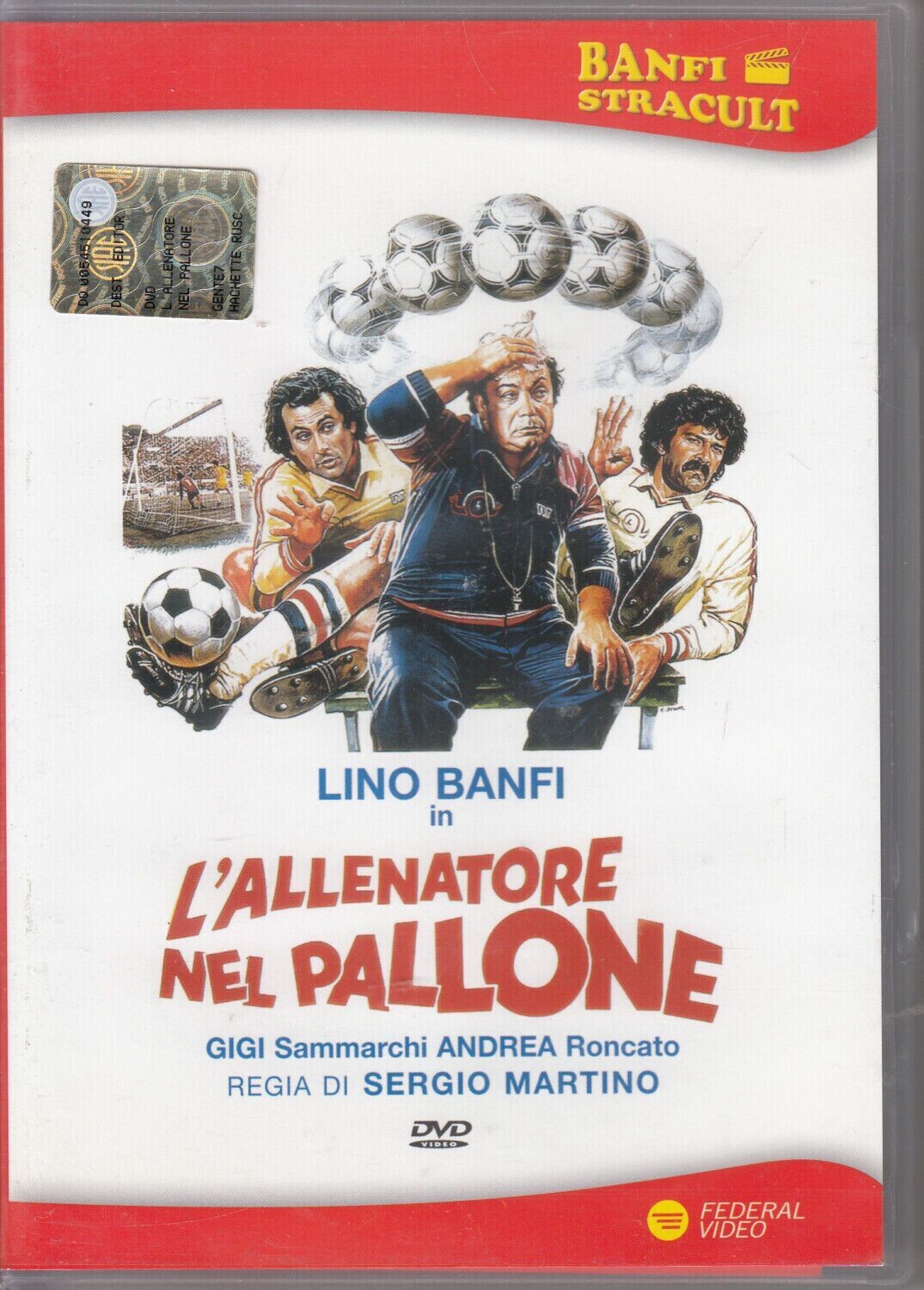 TeknoFilm – DVD - L'ALLENATORE NEL PALLONE di Sergio Martino (1984) - FEDERAL VIDEO