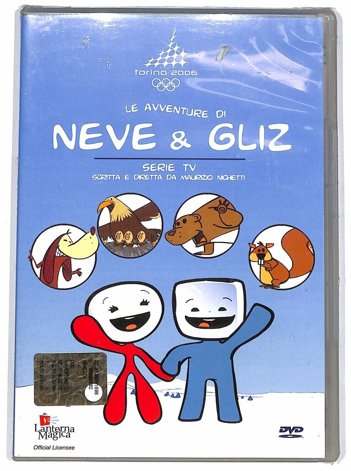 TeknoFilm – DVD – LE AVVENTURE DI NEVE & GLIZ di Maurizio Nichetti (2005) - LANTERNA MAGICA