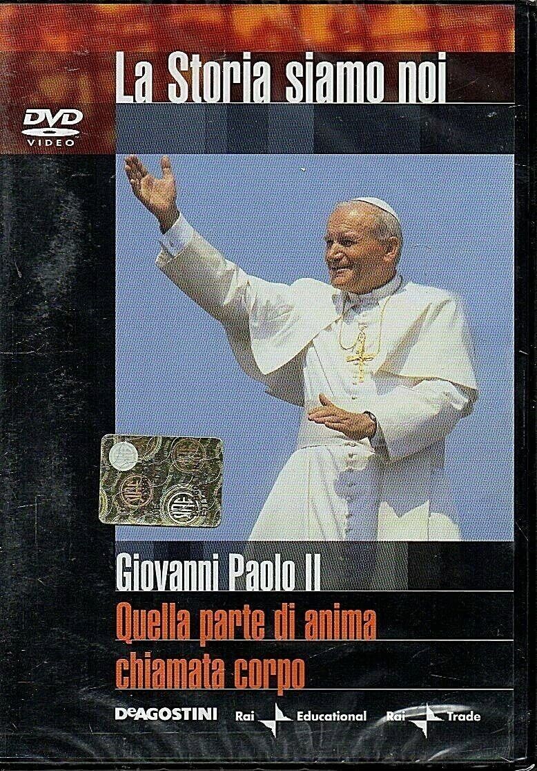 TeknoFilm – DVD – La storia siamo noi Vol.  03 - GIOVANNI PAOLO II - QUELLA PARTE DI ANIMA CHIAMATA CORPO (1997) - DE AGOSTINI