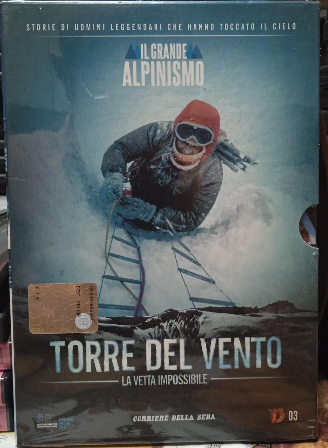 TeknoFilm – DVD – Il grande alpinismo Vol. 03 - TORRE DEL VENTO (2012) - CORRIERE DELLA SERA
