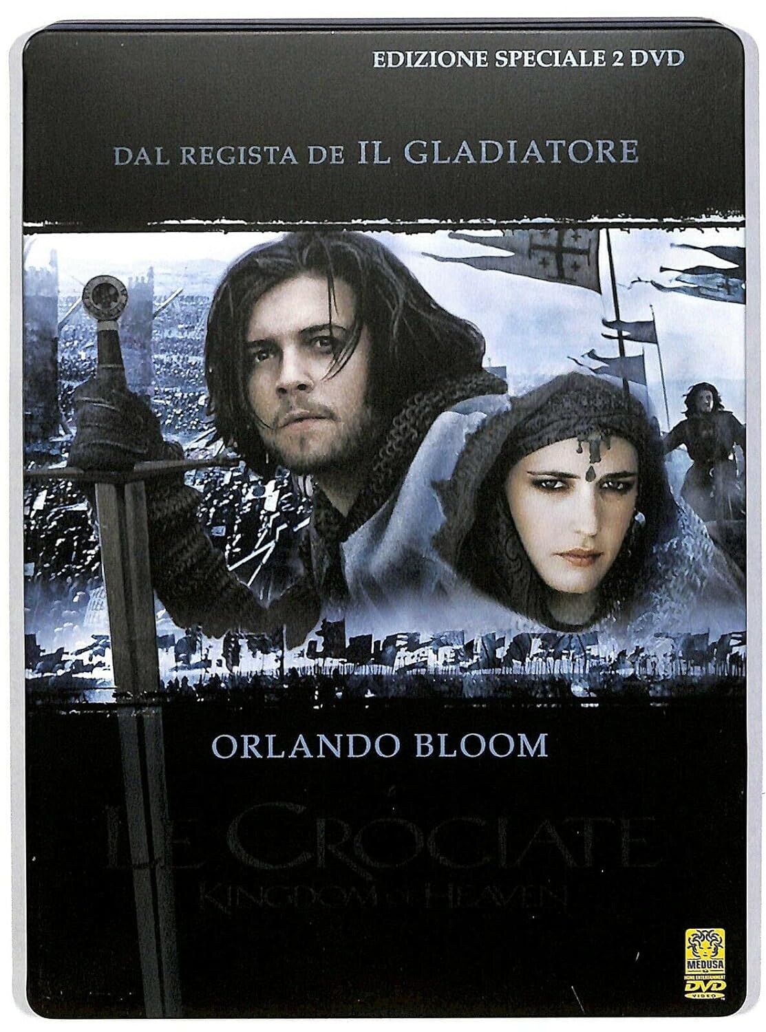 TeknoFilm - 2 DVD (Versione Steelbook) - LE CROCIATE di Ridley Scott (2005) - MEDUSA