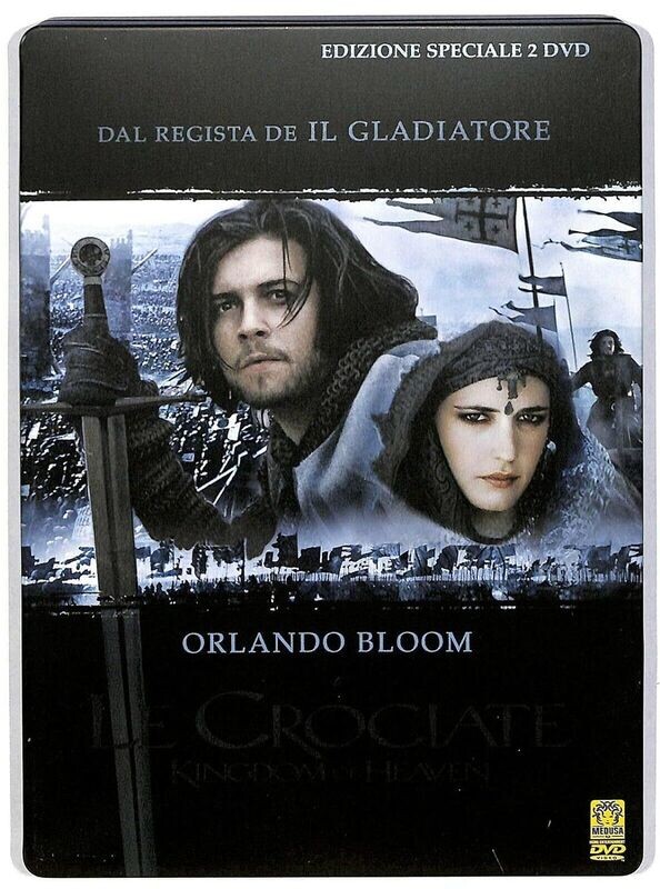 TeknoFilm - 2 DVD (Versione Steelbook) - LE CROCIATE di Ridley Scott (2005) - MEDUSA