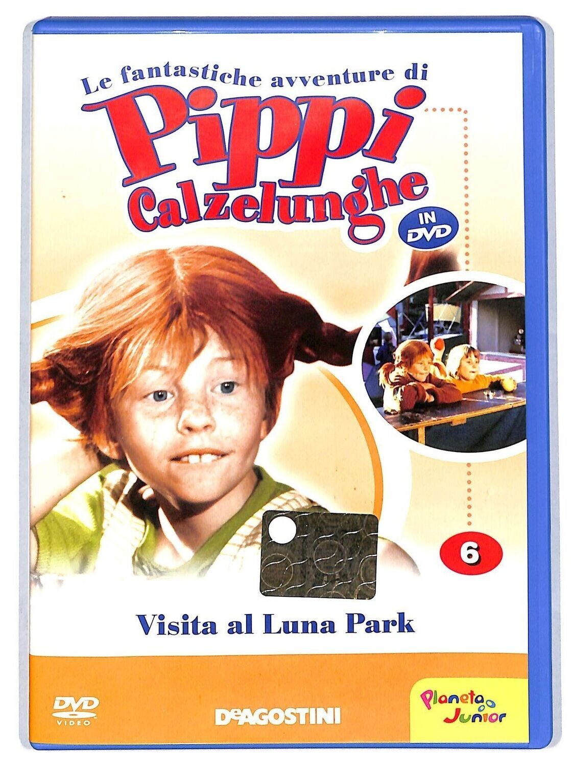 TeknoFilm - DVD – LE FANTASTICHE AVVENTURE DI PIPPI CALZELUNGHE Vol. 06 - VISITA AL LUNA PARK di Olle Hellbom (1969) - DE AGOSTINI