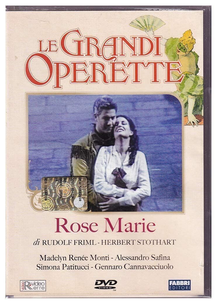 TeknoFilm – DVD - Le grandi operette - ROSE MARIE di Ivan Stefanutti (1999) - FABBRI EDITORI