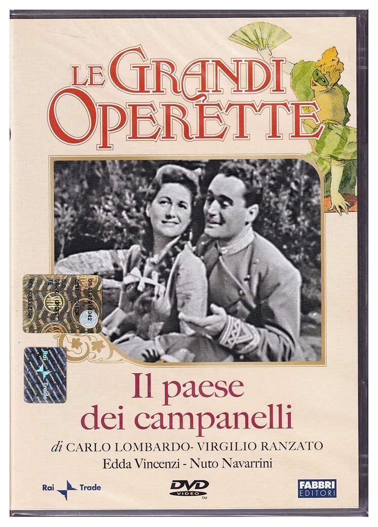 TeknoFilm – DVD - Le grandi operette - IL PAESE DEI CAMPANELLI di Silverio Blasi (1954) - FABBRI EDITORI