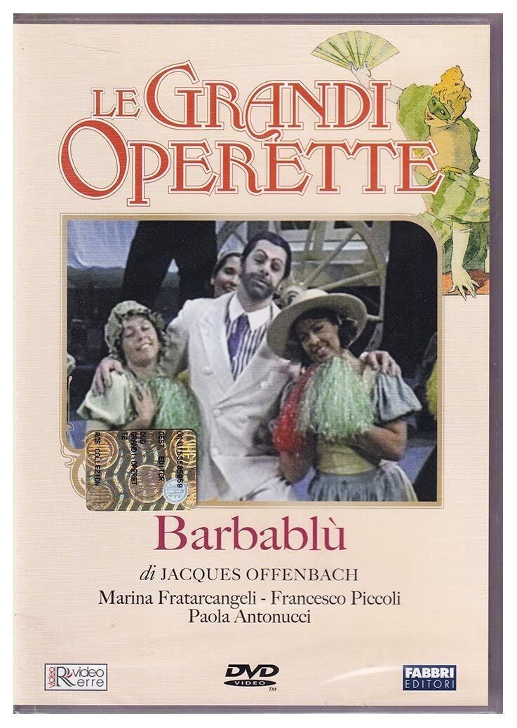 TeknoFilm – DVD - Le grandi operette - BARBABLU' di Lorenzo Mariani (1999) - FABBRI EDITORI