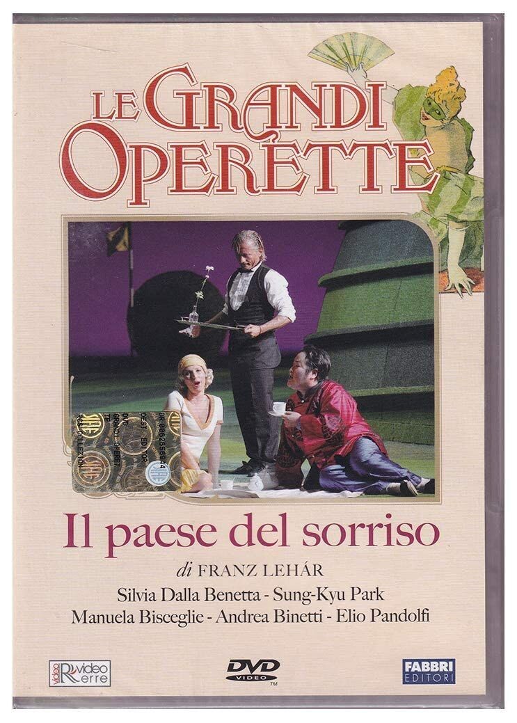TeknoFilm – DVD - Le grandi operette - IL PAESE DEL SORRISO di Damiano Michieletto (2008) - FABBRI EDITORI