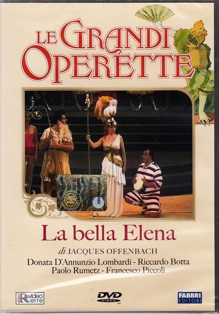 TeknoFilm – DVD - Le grandi operette - LA BELLA ELENA di Jerome Savary (2000) - FABBRI EDITORI