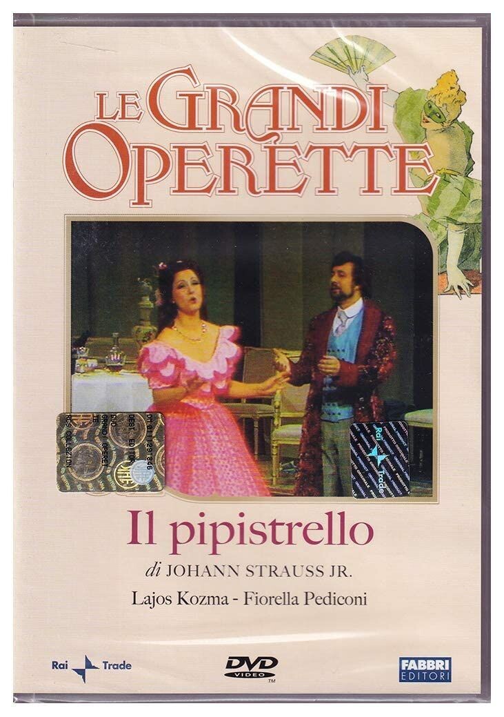 TeknoFilm – DVD - Le grandi operette - IL PIPISTRELLO di Gianfranco De Bosio (1979) - FABBRI EDITORI