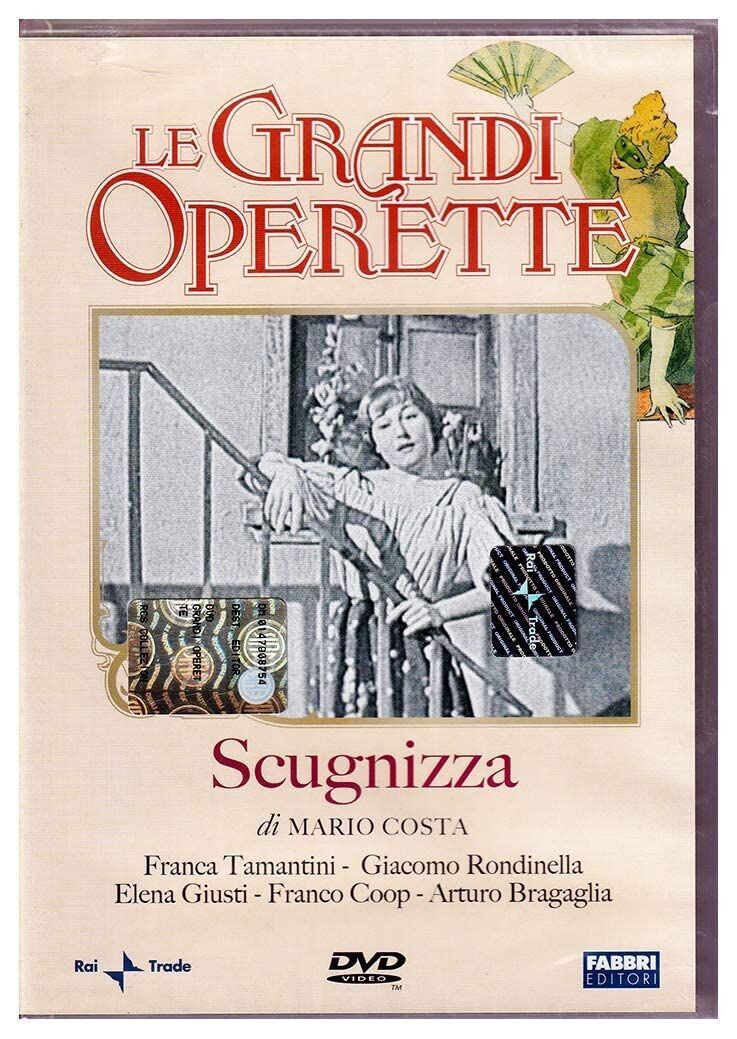 TeknoFilm – DVD - Le grandi operette - SCUGNIZZA di Silverio Blasi (1958) - FABBRI EDITORI
