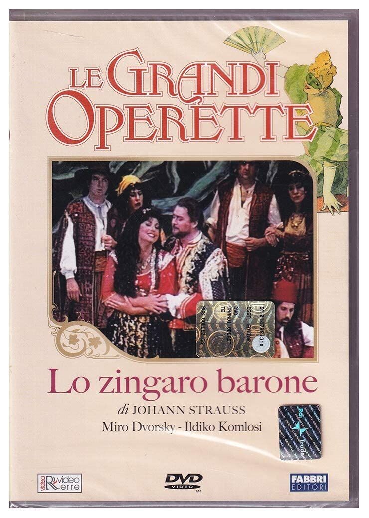 TeknoFilm – DVD - Le grandi operette - LO ZINGARO BARONE di Gino Landi (2001) - FABBRI EDITORI