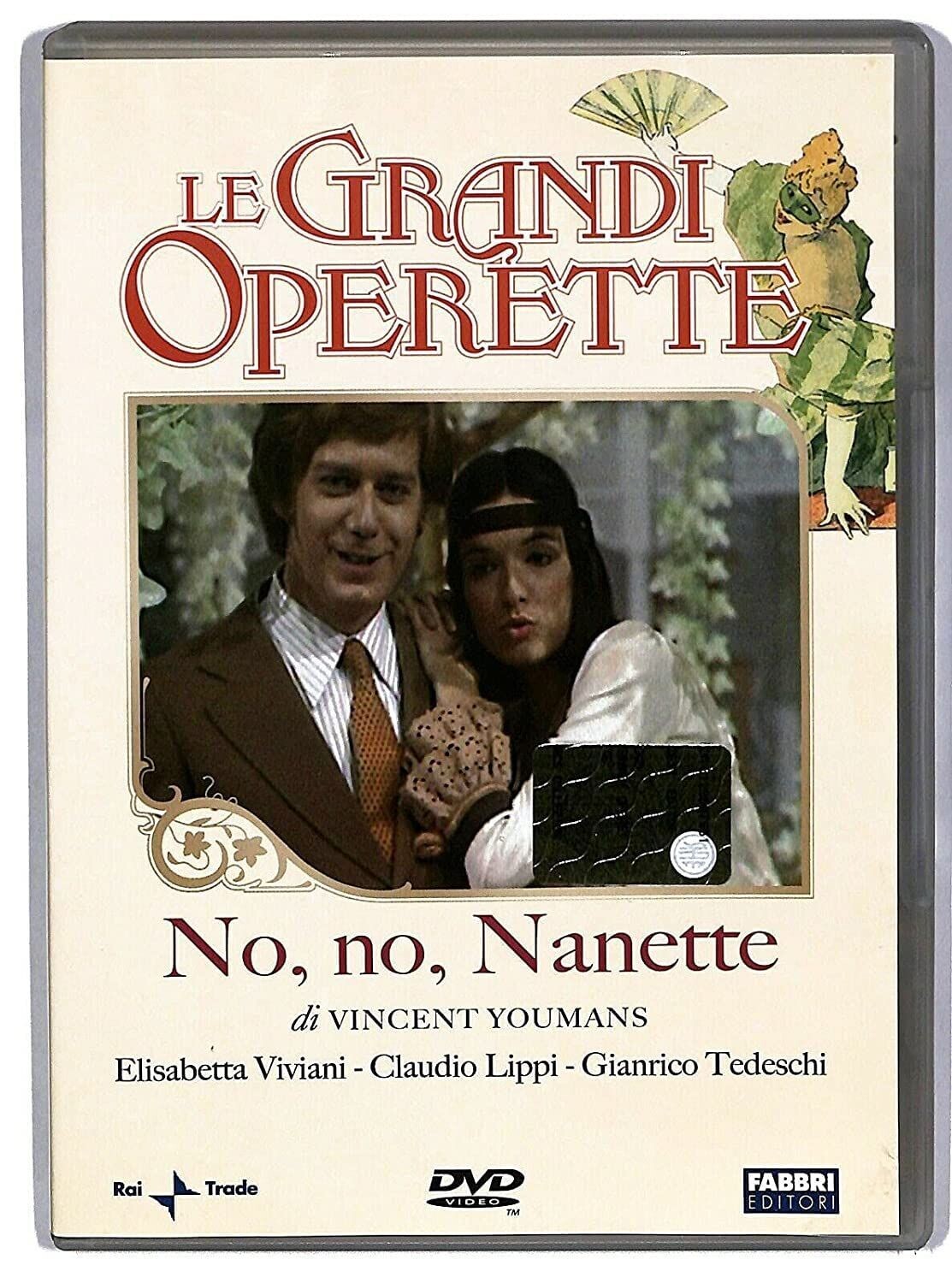 TeknoFilm – DVD - Le grandi operette - NO, NO, NANETTE di Vito Molinaro (1974) - FABBRI EDITORI
