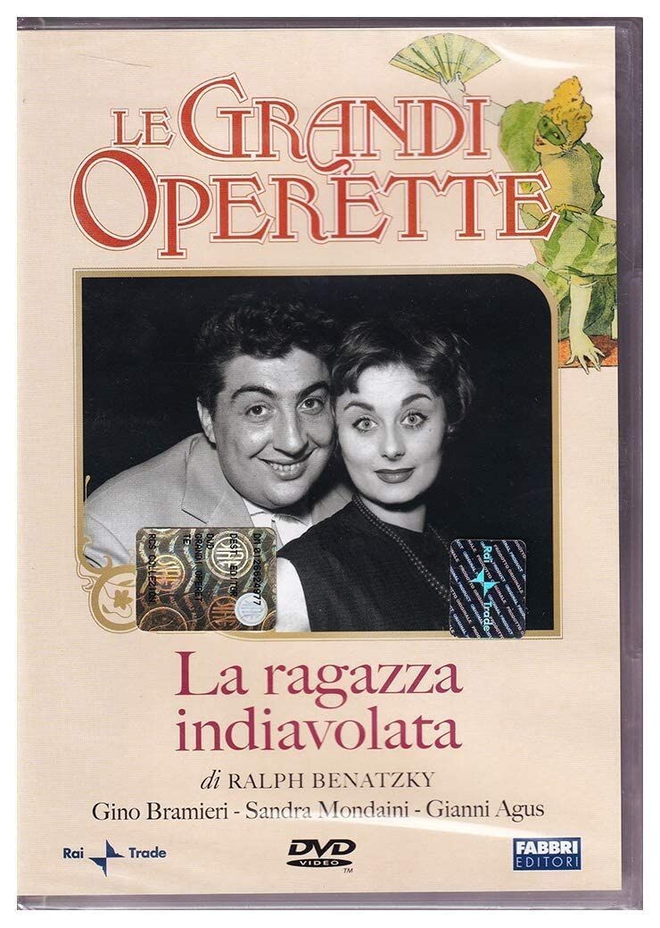 TeknoFilm – DVD - Le grandi operette - LA RAGAZZA INDIAVOLATA di Silverio Blasi (1958) - FABBRI EDITORI