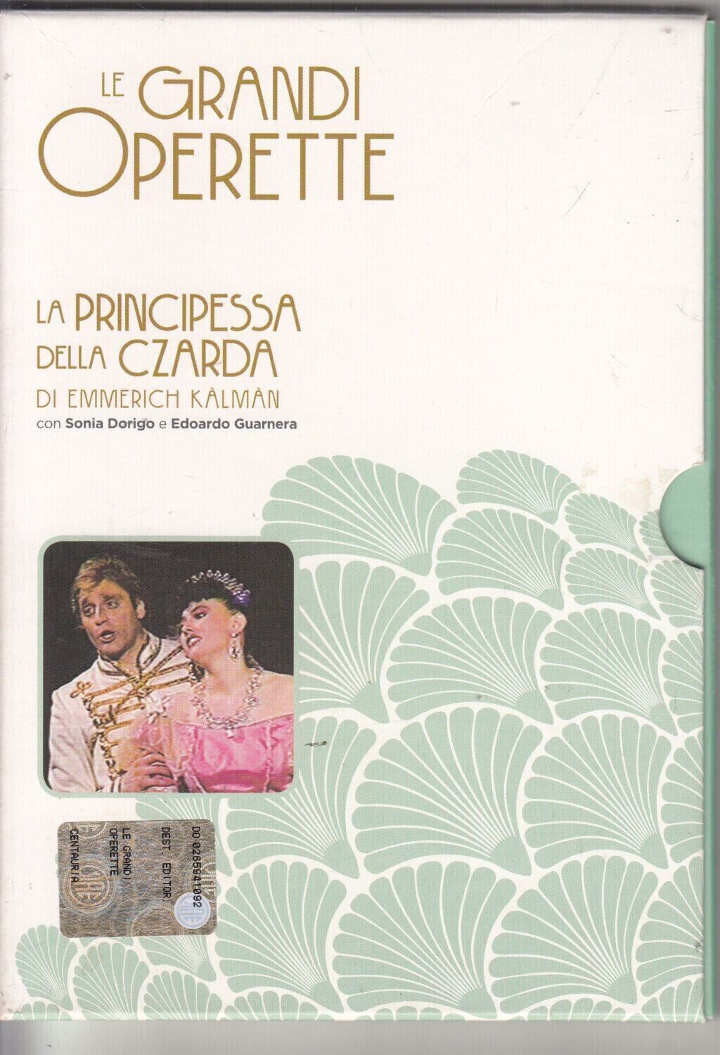 TeknoFilm – DVD - Le grandi operette - LA PRINCIPESSA DELLA CZARDA di G. F. Principe e Pierluigi Pagano (2009) - CENTAURIA