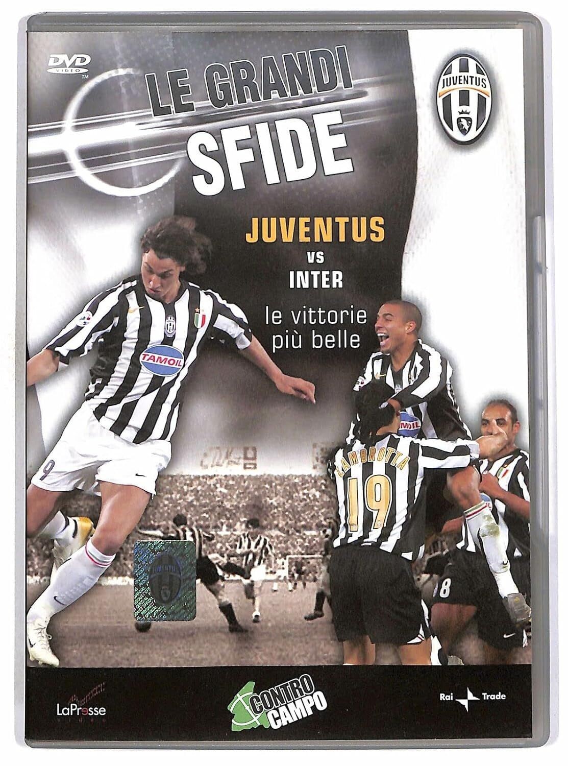 TeknoFilm – DVD – Le grandi sfide - JUVENTUS VS INTER - LE PIU' BELLE VITTORIE (2006) - GAZZETTA DELLO SPORT