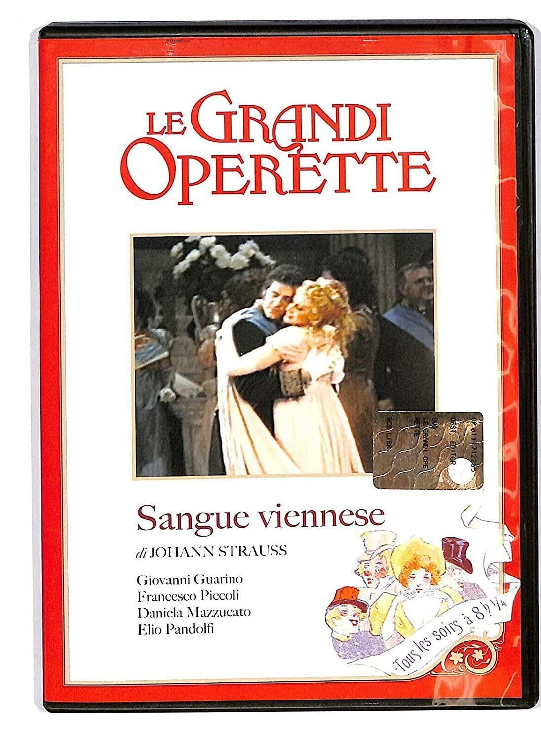 TeknoFilm – DVD - Le grandi operette - SANGUE VIENNESE di Filippo Crivelli (1991) - TV SORRISI E CANZONI