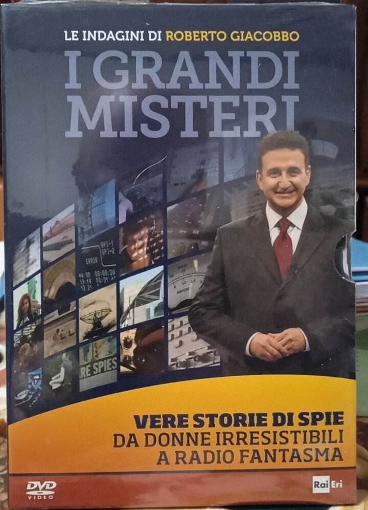 TeknoFilm – DVD - Le indagini di Roberto Giacobbo (I grandi misteri) - VERE STORIE DI SPIE: DA DONNE IRRESISTIBILI A RADIO FANTASMA (2010) - LA NAZIONE