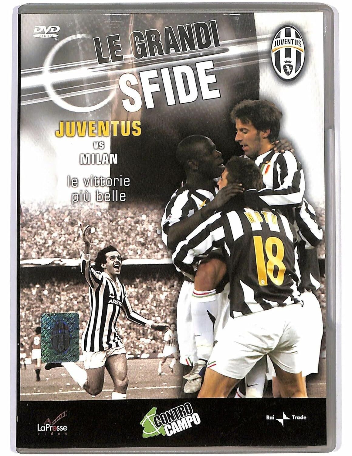 TeknoFilm – DVD – Le grandi sfide - JUVENTUS VS MILAN - LE PIU' BELLE VITTORIE (2006) - GAZZETTA DELLO SPORT