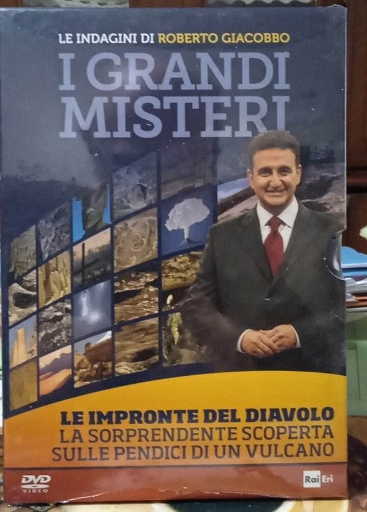 TeknoFilm – DVD - Le indagini di Roberto Giacobbo (I grandi misteri) - LE IMPRONTE DEL DIAVOLO - LA SORPRENDENTE SCOPERTA SULLE PENDICI DI UN VULCANO (2010) - LA NAZIONE
