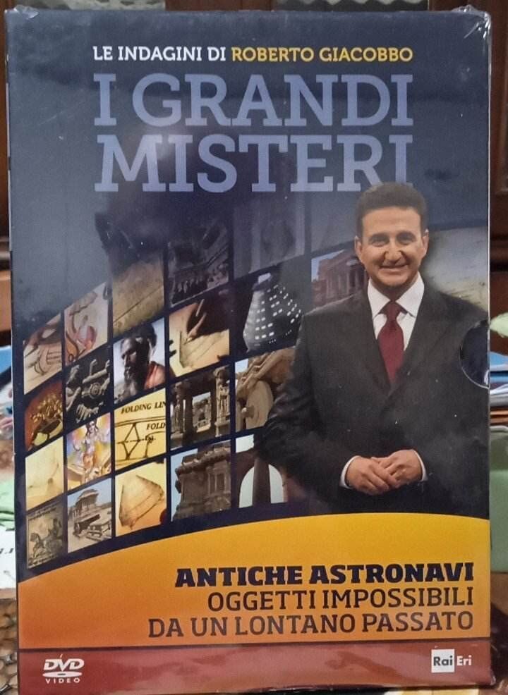 TeknoFilm – DVD - Le indagini di Roberto Giacobbo (I grandi misteri) - ANTICHE ASTRONAVI - OGGETTI IMPOSSIBILI DA UN LONTANO PASSATO (2010) - LA NAZIONE