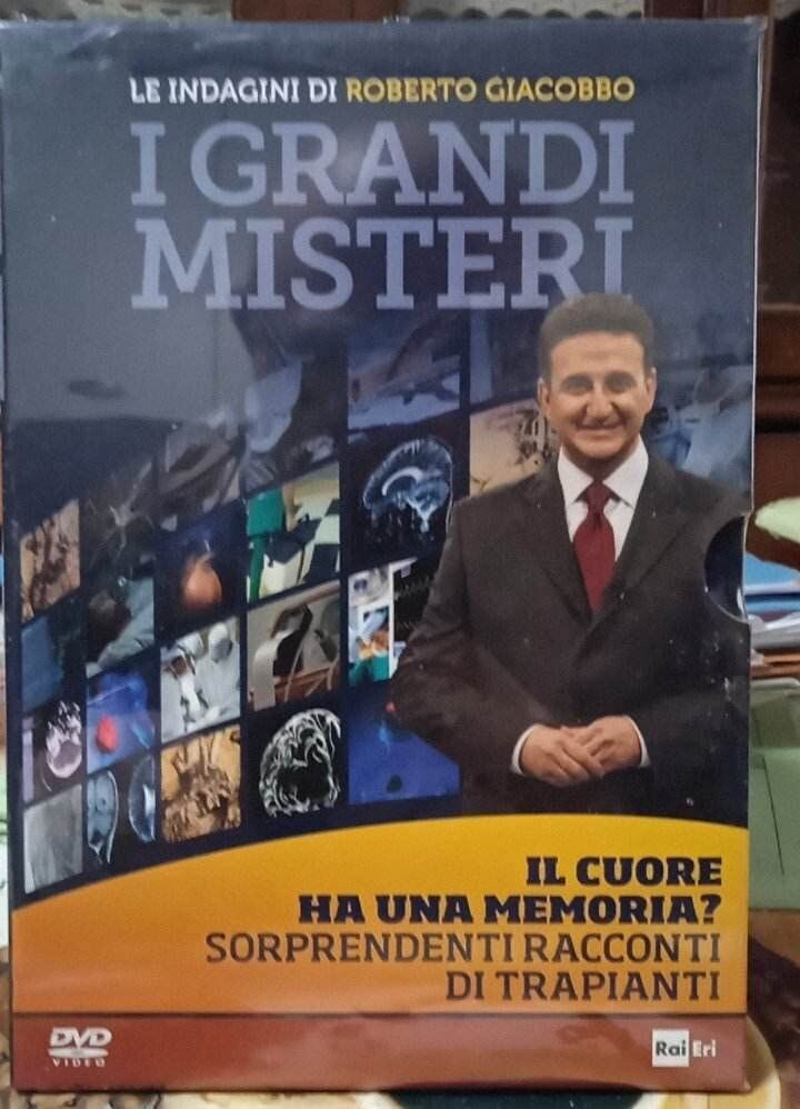 TeknoFilm – DVD - Le indagini di Roberto Giacobbo (I grandi misteri) - IL CUORE HA UNA MEMORIA? - SORPRENDENTI RACCONTI DI TRAPIANTI (2010) - LA NAZIONE