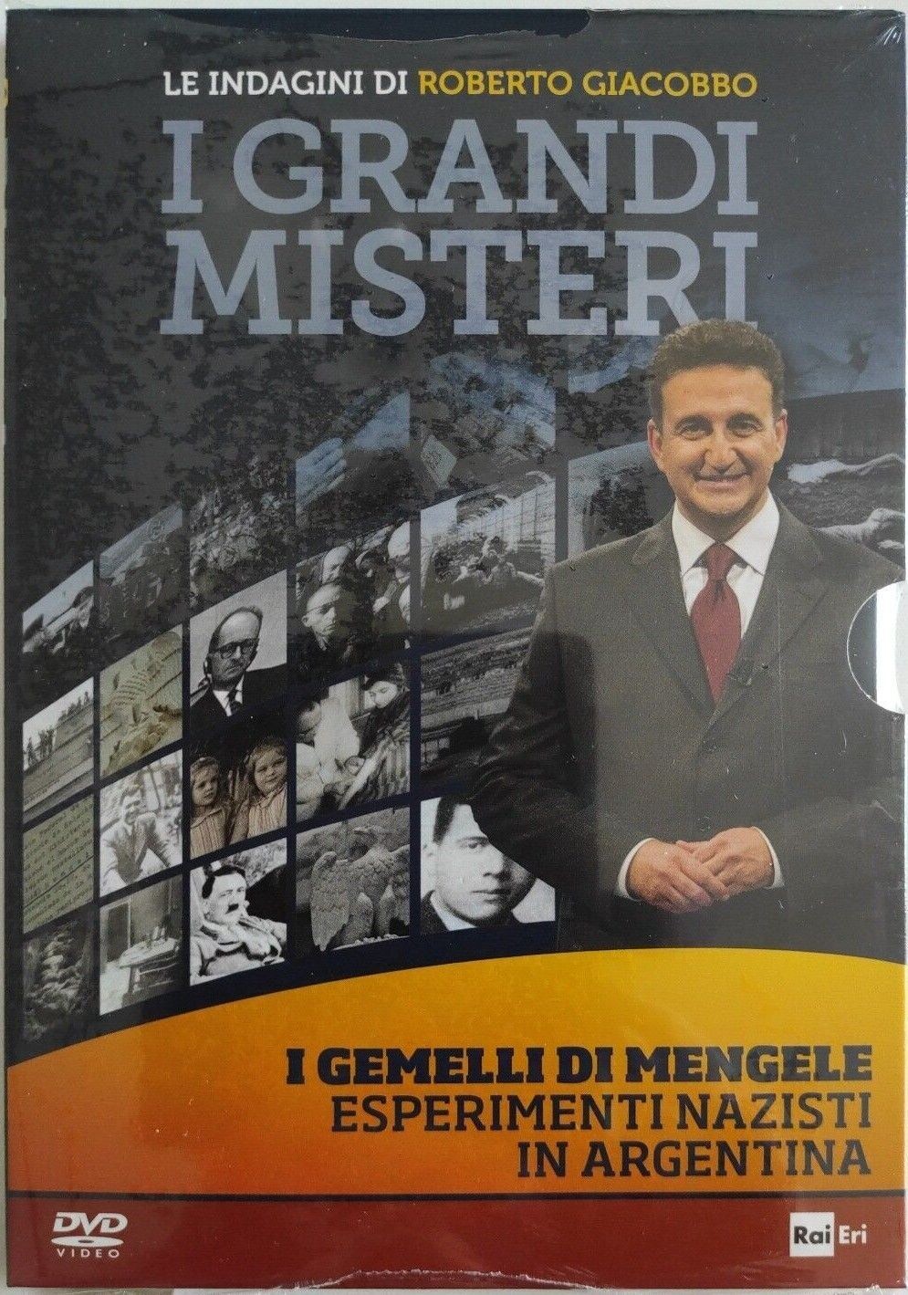 TeknoFilm – DVD - Le indagini di Roberto Giacobbo (I grandi misteri) - I GEMELLI DI MENGELE - ESPERIMENTI NAZISTI IN ARGENTINA (2010) - LA NAZIONE
