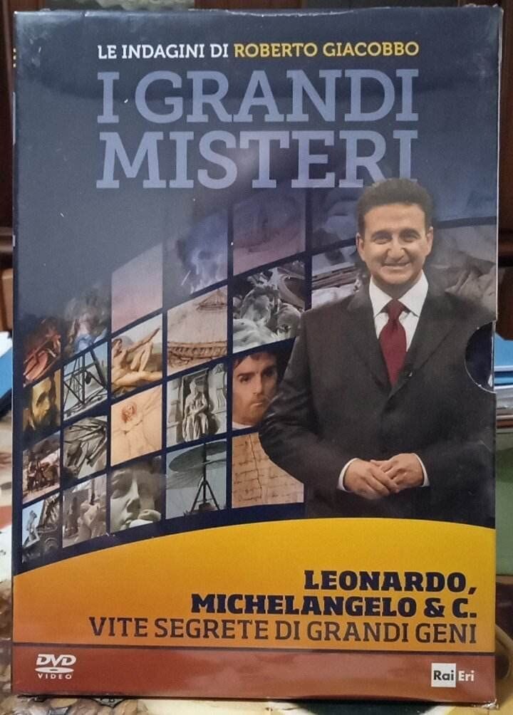 TeknoFilm – DVD - Le indagini di Roberto Giacobbo (I grandi misteri) - LEONARDO, MICHELANGELO & C. - VITE SEGRETE DI GRANDI GENI (2010) - LA NAZIONE